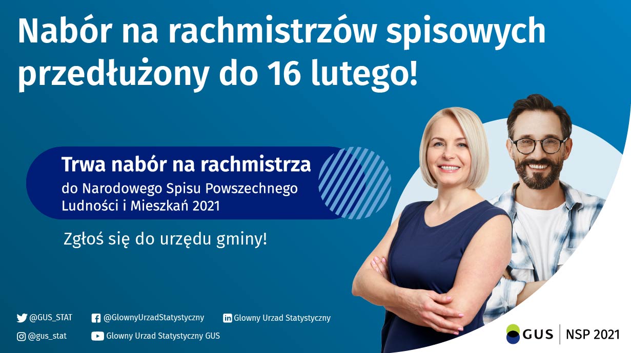 Plakat - przedłużenie naboru